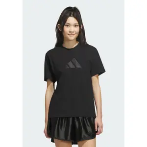 Satin Logo Graphic T-Shirt for Women adidas image-1