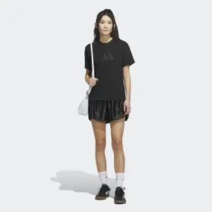 Satin Logo Graphic T-Shirt for Women adidas image-2