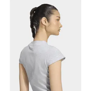 Women's ribbed T-shirt adidas Small Logo image-3