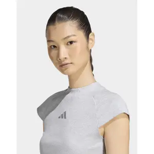 Women's ribbed T-shirt adidas Small Logo image-4