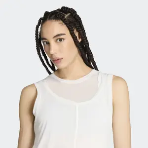 Women's tank top adidas Soft Lux Sheer image-6