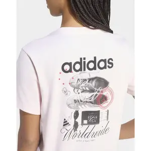 T-shirt för kvinnor adidas Graphique Travel image-3