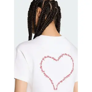 Embroidered women's T-shirt adidas image-4