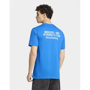 T-shirt adidas Mercedes AMG Petronas de Formula 1 Team Blue Wonder image-3