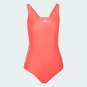 Maillot de bain 1 pièce dos en C femme adidas 3-Stripes