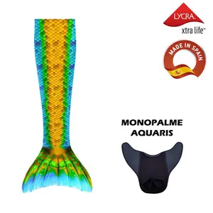 Mermaid costume with monofin Aquaris Kuaki Mermaids