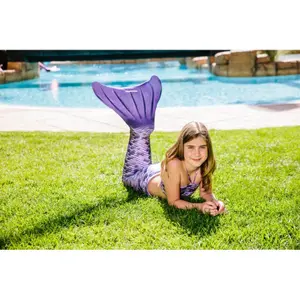 Mermaid costume with monofin Aquaris Kuaki Mermaids image-1