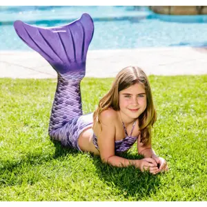 Mermaid costume with monofin Kuaki Mermaids image-1