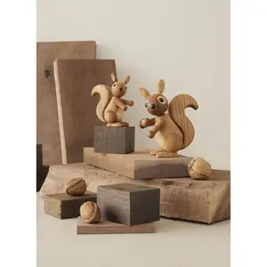 Decorative figurine Spring Copenhagen Peanut Baby écureuil image-2