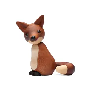 Dekorativ figur Spring Copenhagen Roxy Sitting fox image-1
