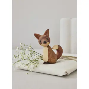 Dekorativ figur Spring Copenhagen Roxy Sitting fox image-2