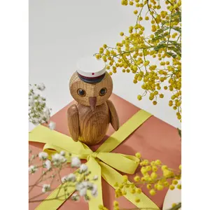 Decorative figurine Spring Copenhagen Chouette intelligente image-2