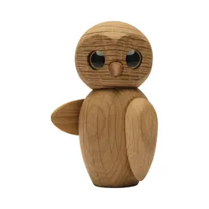 Decorative figurine Spring Copenhagen Chouette Sage image-1