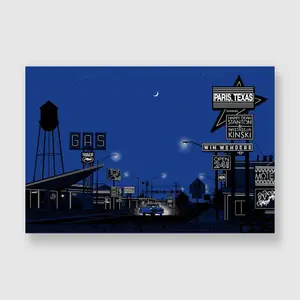 Poster Kubbick Paris, TexasMagic Night image-1