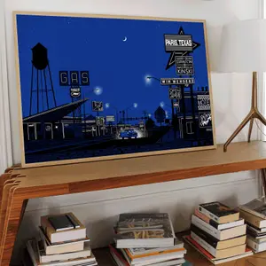 Poster Kubbick Paris, TexasMagic Night image-2