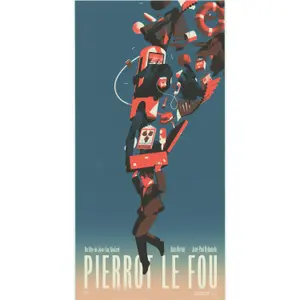 Poster Kubbick Pierrot Le Fou (R) image-2
