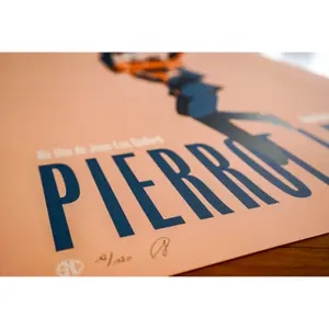 Poster Kubbick Pierrot Le Fou (V) image-1