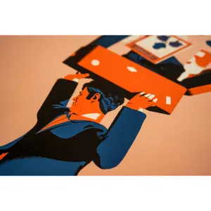 Poster Kubbick Pierrot Le Fou (V) image-2