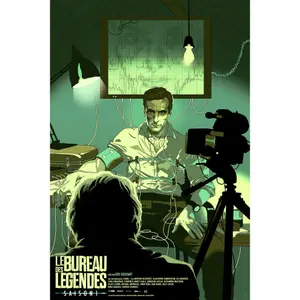 Poster Kubbick Le Bureau Des LégendesS1