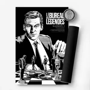 Poster Kubbick Le Bureau des LégendesS2 image-2