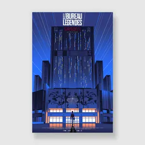 Poster Kubbick Le Bureau des LégendesS4