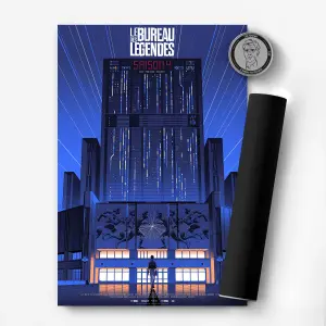 Poster Kubbick Le Bureau des LégendesS4 image-2