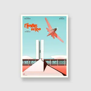 Poster Kubbick L'homme De Rio (A)