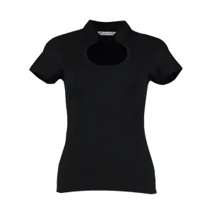 Keyhole neckline T-shirt Kustom Kit image-0