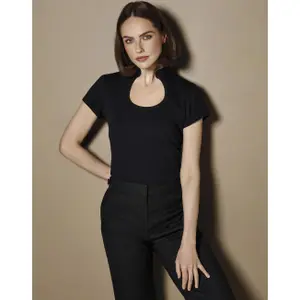 Keyhole neckline T-shirt Kustom Kit image-2