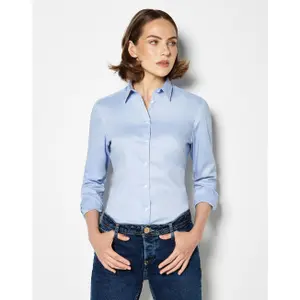 Langarmshirt, Damen Kustom Kit Oxford image-2