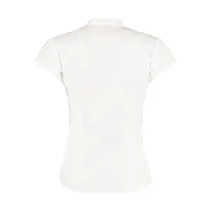 Bluse mit Mandarin-Kragen Damen Kustom Kit image-1