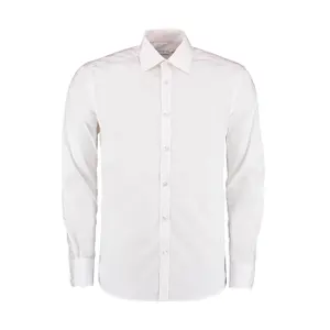 Long sleeve shirt Kustom Kit Slim Fit Business image-0