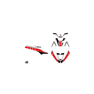 Kit de decoración autoadhesivo Kutvek Vintage Yamaha 50 Bws 2004+ image-0