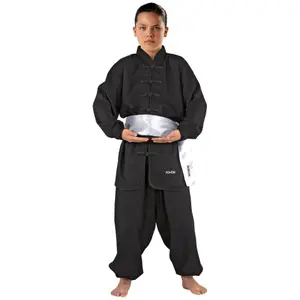 Kimono kung-fu infantil Kwon Clubline Schwarz image-0