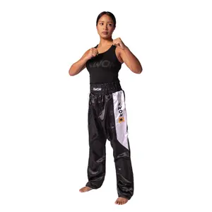 Pantalon Kick-Boxing satin Damen Kwon Clubline image-1
