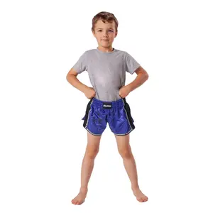 Short de boxe Thaï enfant Kwon Shark image-0