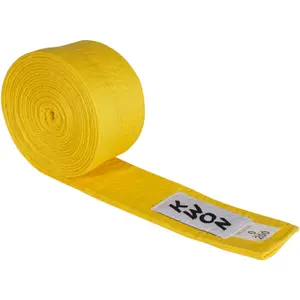 3072200-traditioneller-gurtel-kwon-gelb-5-cm