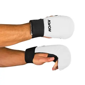 Par de protectores de manos sin presillas para el pulgar Kwon image-0