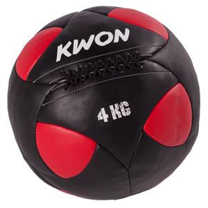 4080478-geneeskunde-ball-kwon-zwart-rood-4-kg