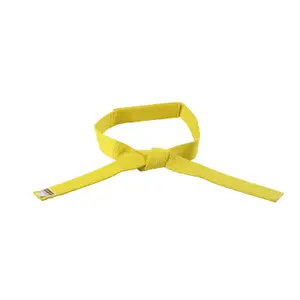 Gele klittenband riem budō kind Kwon