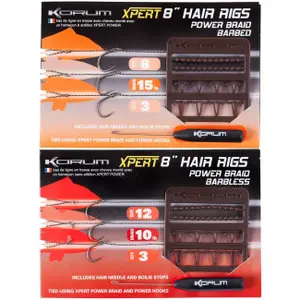 Hair assembly Korum Xpert Power Braid image-0