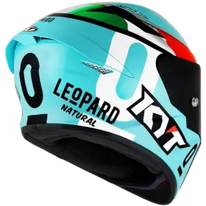 Casque piste Kyt tt-course leopard replica image-2