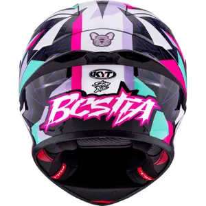 Teljes arcú motoros sisak Kyt KX-1 Race GP FIM image-4