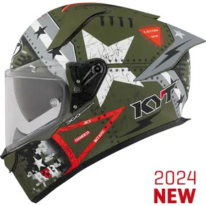 Casque moto intégral Kyt R2R Max Assault