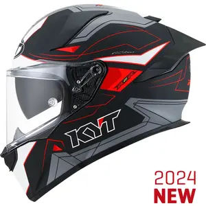 Full face motorcycle helmet Kyt R2R LED image-0