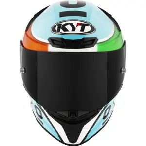 Capacete de motociclista de rosto inteiro Kyt TT-Revo Leopard Replica image-1