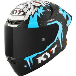 Full face motorcycle helmet Kyt TT-Revo Masia Replica image-0