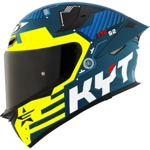 Capacete de motociclista de rosto inteiro Kyt TT-Revo Fuselage