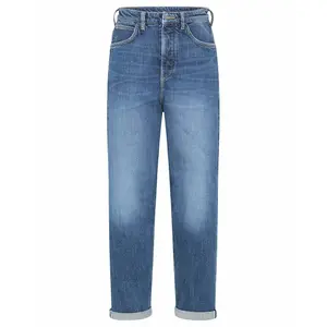 Jeans da donna Lee Carol Button Fly in Mid Newberry image-0