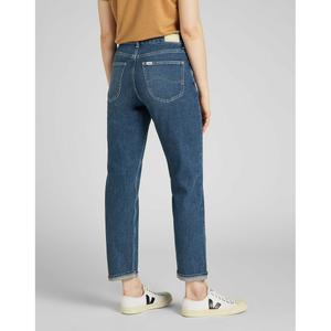 Jeans da donna Lee Carol Button Fly in Mid Newberry image-3